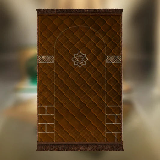 Brown Ghilaf & Flower - Barakah