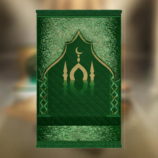 Green Mosque & Moon - Barakah