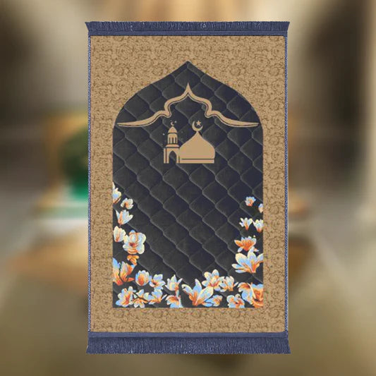 Grey Gumbad e Khizra & Flower - Barakah