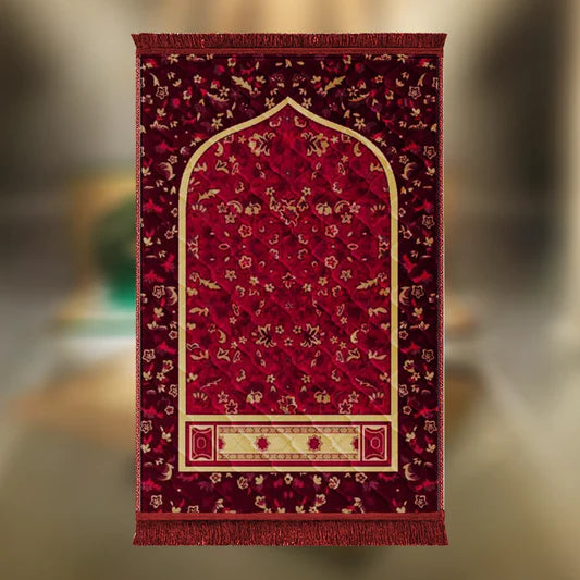 Mehroon Leaves & Flower - Barakah