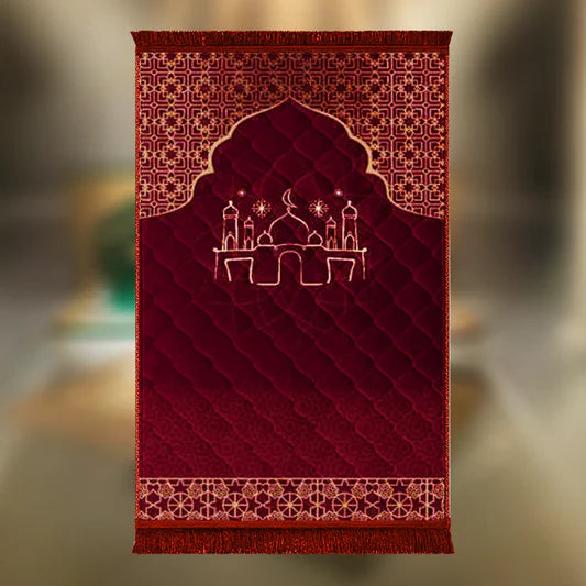 Mehroon Mosque & Flowers - Barakah