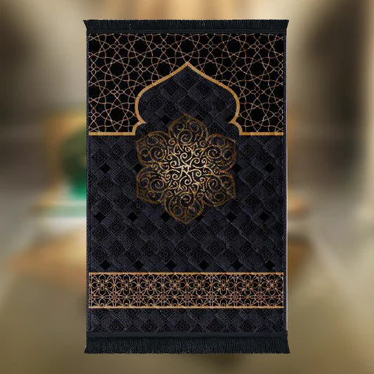 Black Gumbad Motive & Flower - Barakah