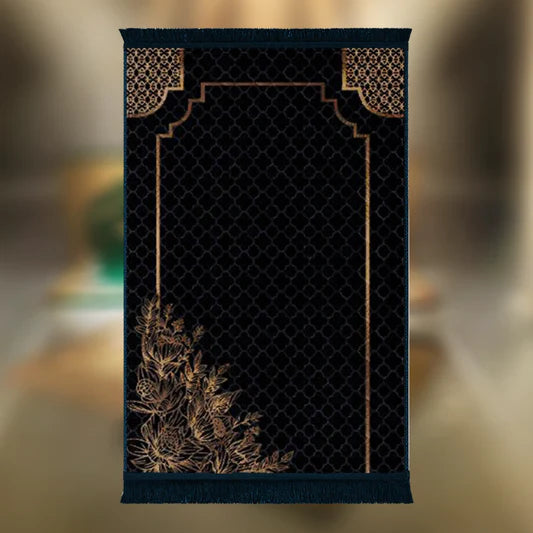 Black Motive Leaf & Flower - Barakah