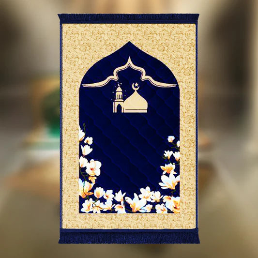 Blue Gumbad e Khizra & Flower - Barakah