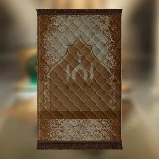 Brown Mosque & Moon - Barakah