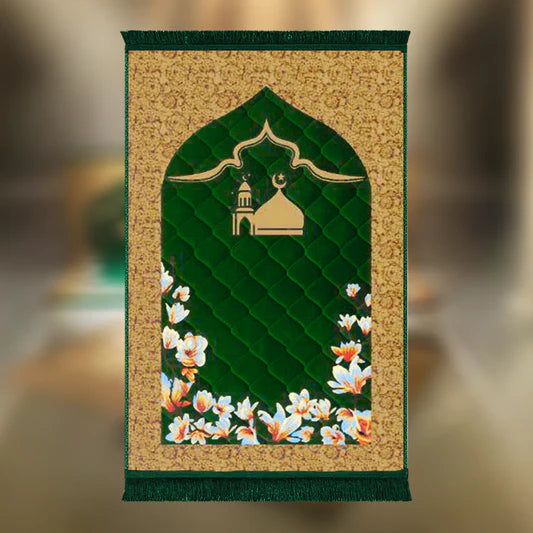 Green Gumbad e Khizra & Flower - Barakah