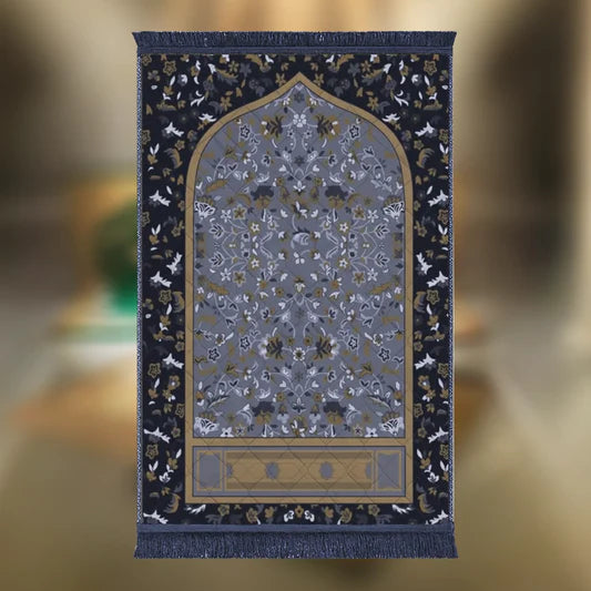 Grey Leaves & Flower - Barakah