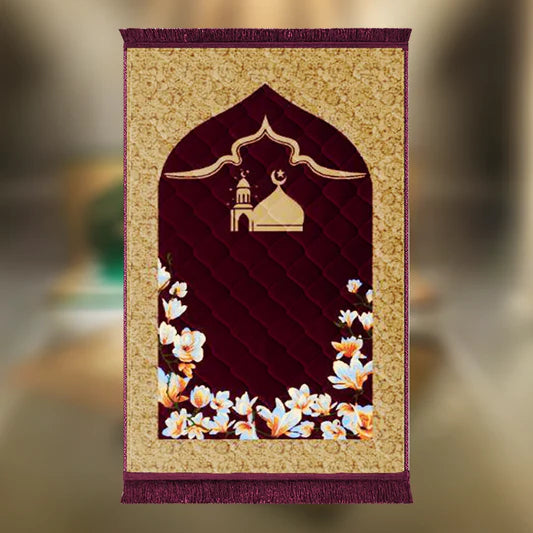 Mehroon Gumbad e Khizra & Flower - Barakah